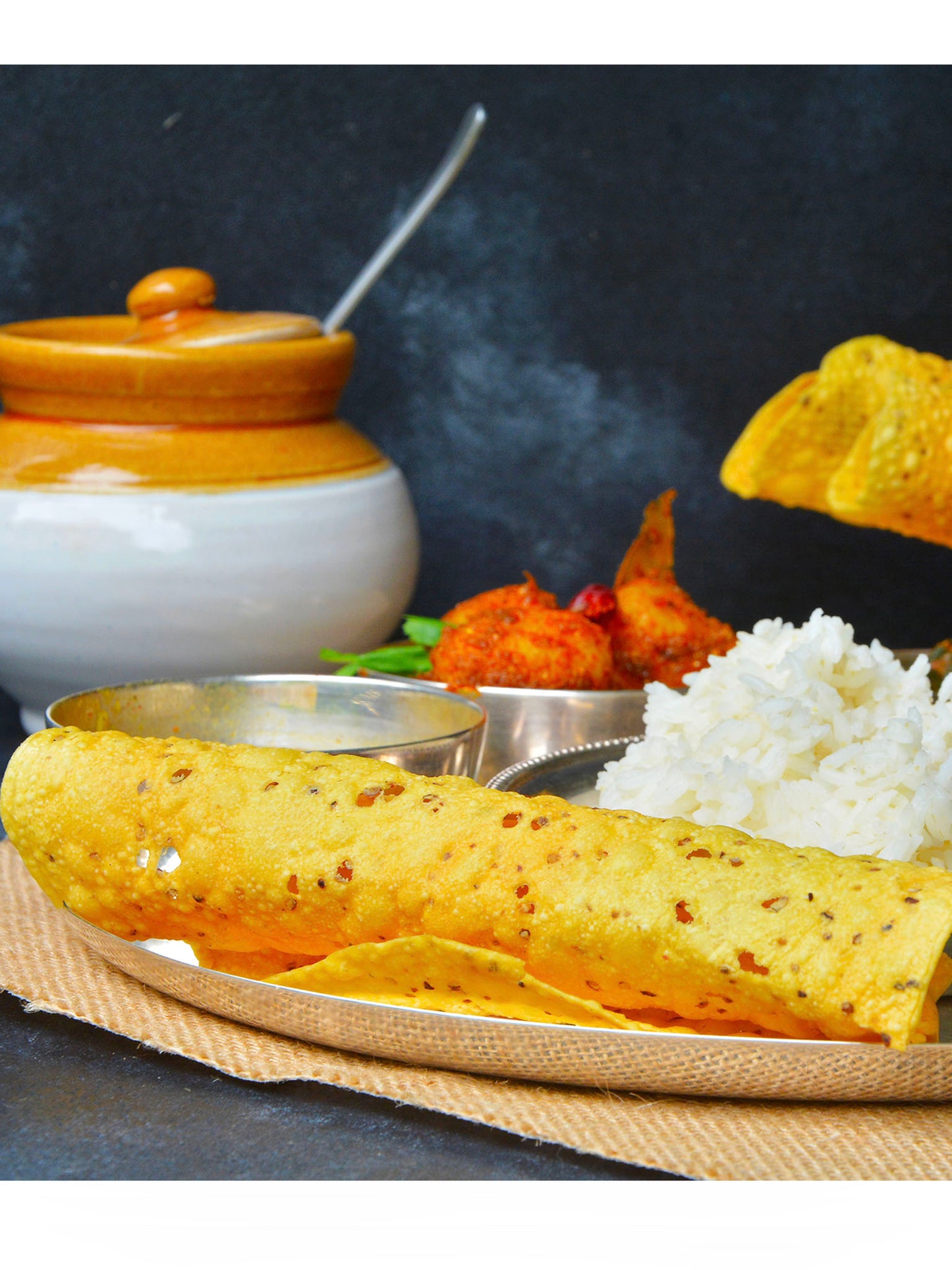 Dupedia papad, Low salt