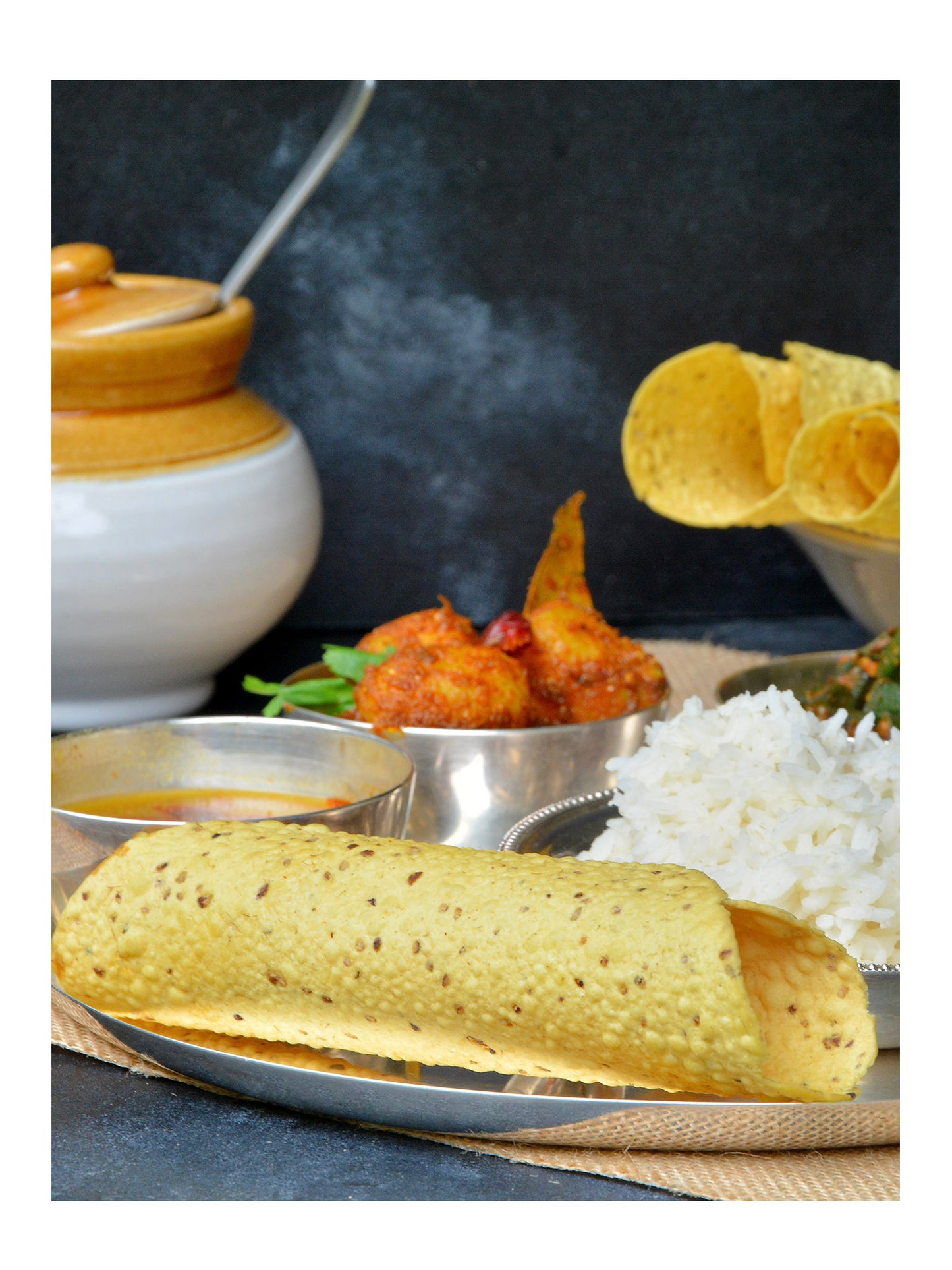 Moong Papad, Low Salt