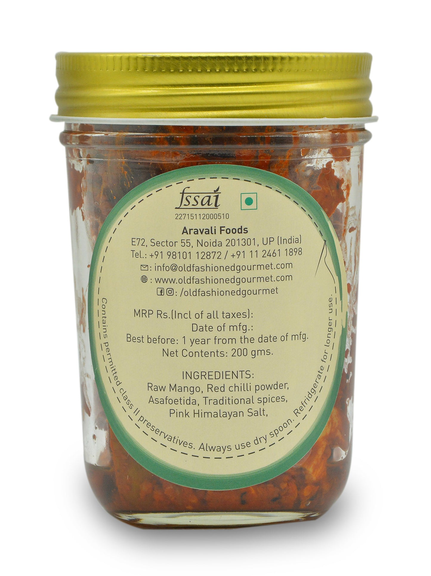 Mango Pickle in  Oil